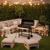DUŻY GRILL WĘGLOWY NA KÓŁKACH Z PÓŁKAMI KLAUSBERG KB-9033